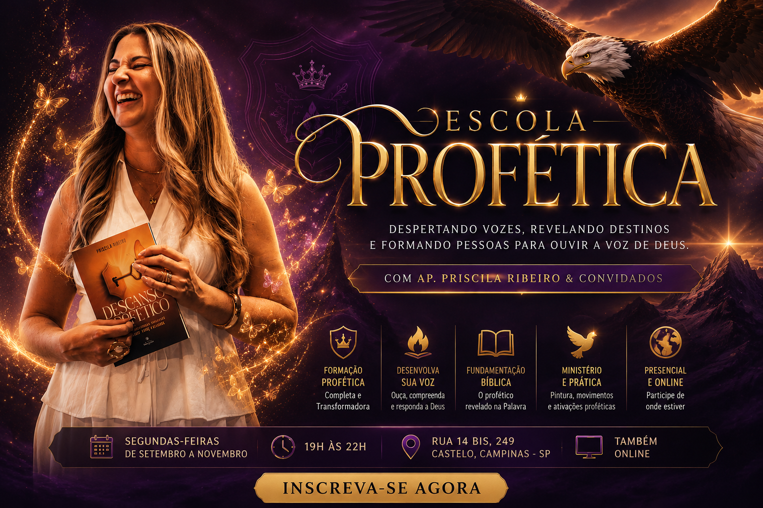 Escola Profética — Ap. Priscila Ribeiro & convidados